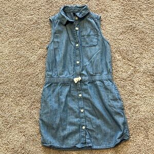 Denim romper, girls
